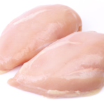 A whole chicken displayed, highlighting quality and freshness from The National Halal Meat, ready for cooking