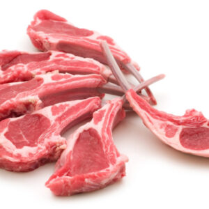 Fresh lamb chops from The National Halal Meat, showcasing quality and tenderness, perfect for grilling or roasting