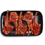 Marinated lamb chops from The National Halal Meat, showcasing quality as a trusted Halal Meat Supplier
