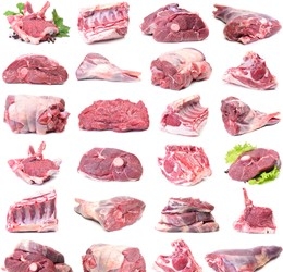 Assorted mix of mutton cuts from The National Halal Meat, showcasing quality from a trusted Halal Meat Supplier