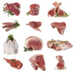 Assorted mix of lamb cuts from The National Halal Meat, showcasing quality and variety as a trusted Halal Meat Supplier